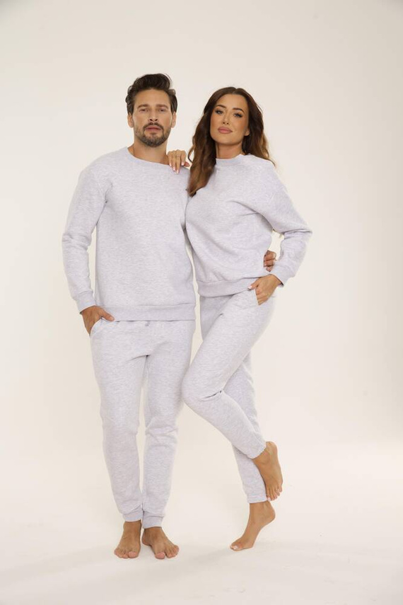 813 Indigo Chándal para hombre de De Lafense - light melange