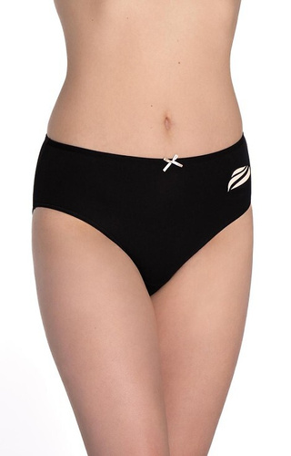 L-122BI-64 Braguitas de bikini de algodón para mujer, clásicas, paquete de 3