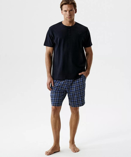 NMP-401 Pijama Hombre Verano 100% Algodón Peach