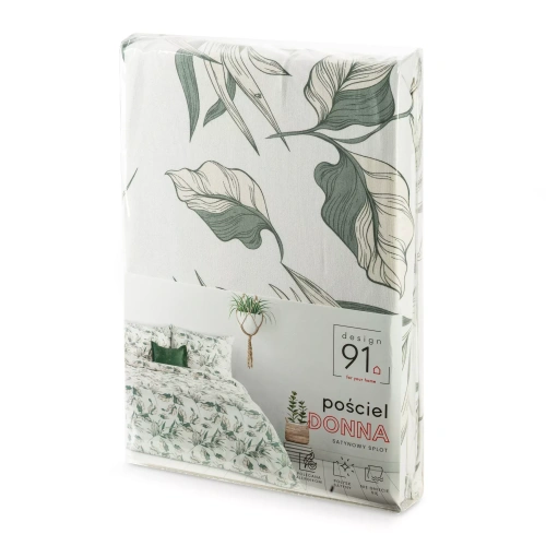 Ropa de cama Donna Design 91 floral reversible suave con cremallera