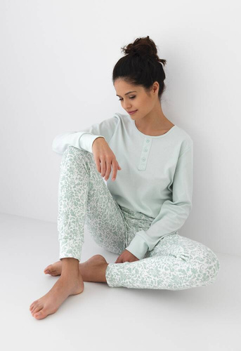 Pijama de mujer Sensis Olive Interlock - menta