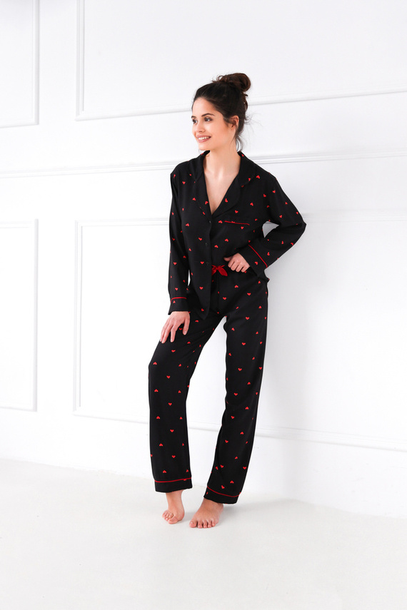 Rolling In Love Sensis pijama de mujer - negro