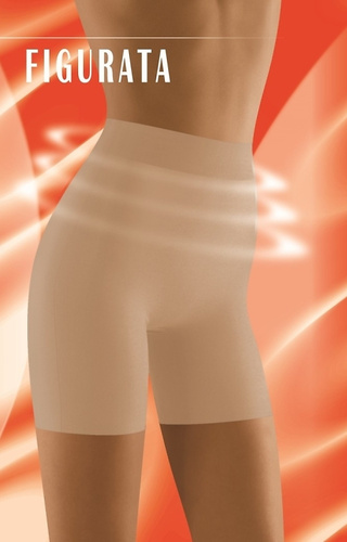 Short de mujer Figurata Wolbar beige - modelismo, reductor, deportivo