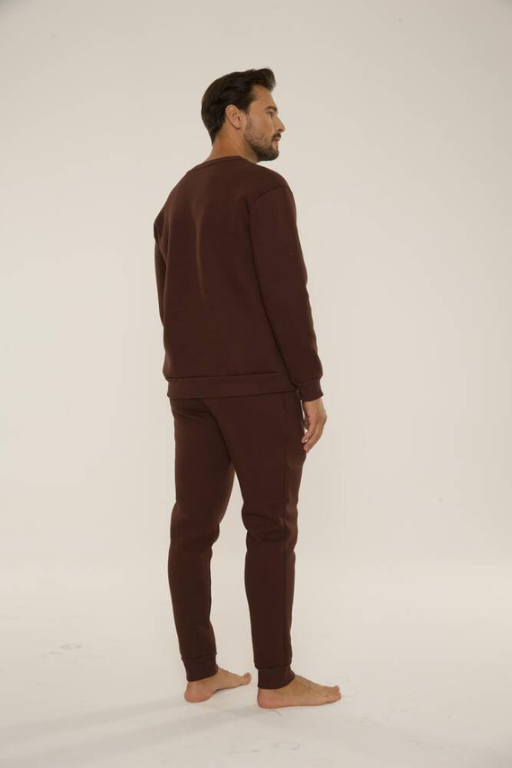 813 Indigo Chándal de hombre de De Lafense - chocolate