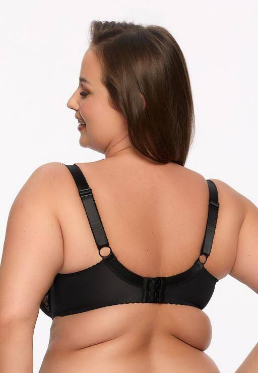 BSM 1134 Keto Sujetador maxi semi-acolchado Gaia- negro