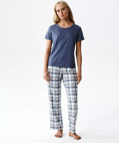 Pijama mujer Atlantic NLP-513 modal algodón manga corta pantalón