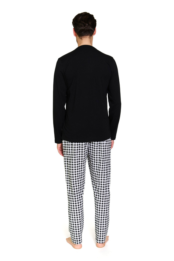 7369 Doctor Nap Pijama de algodón para hombre - corte clásico y comodidad natural para cualquier salida nocturna