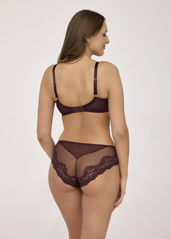 Figs Ava 2256 negro - corte clásico, microfibra suave, comodidad y encaje sutil