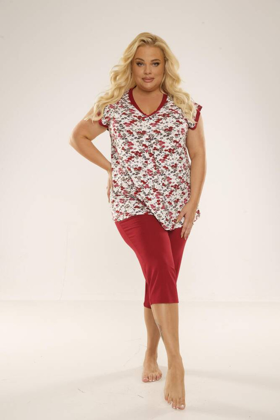 489/491 Pijama Mia Mujer Tallas Grandes Forex - rojo