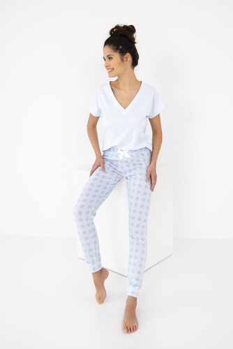 Pijama de mujer Evelina Sensis - azul