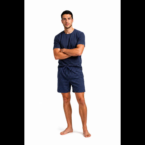 Sesto Senso 2026/01 Granat Pijama corta para hombre 100% algodón