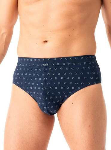 MPP 612 B25 Key calzoncillos hombre gris marino - algodón, paquete de 2 en caja, comodidad y estilo