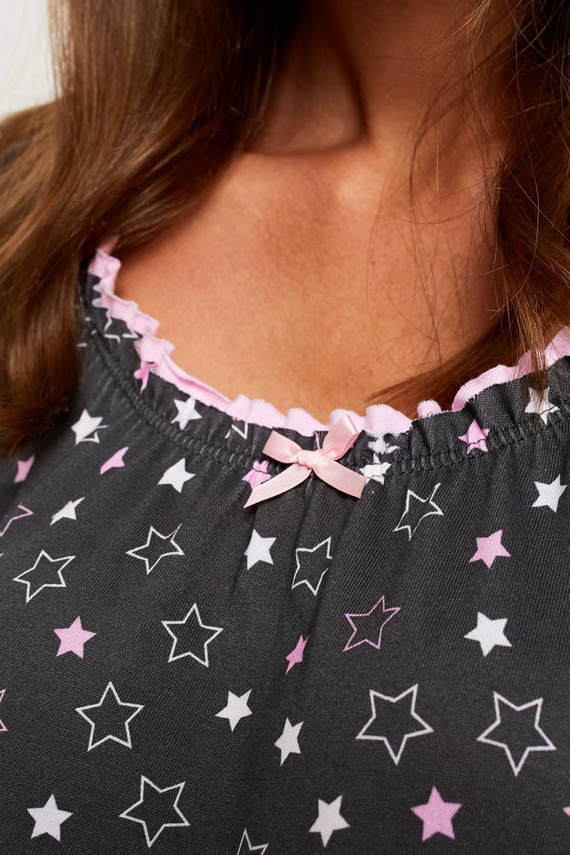 Camisón manga 3/4 Antilia Moda Italiana - estampado