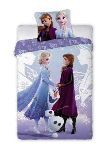 Frozen Iceberg Ropa de cama Faro de algodón púrpura - 100% algodón, Disney conjunto