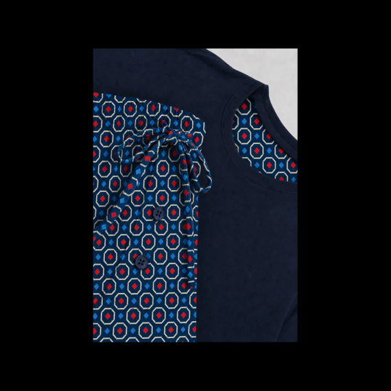 Sesto Senso 2026/01 Granat Pijama corta para hombre 100% algodón