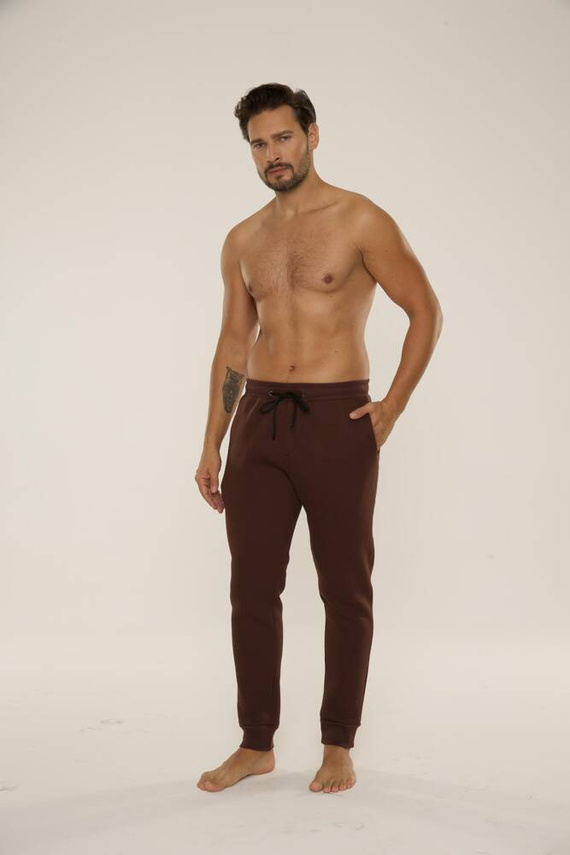 813 Indigo Chándal de hombre de De Lafense - chocolate