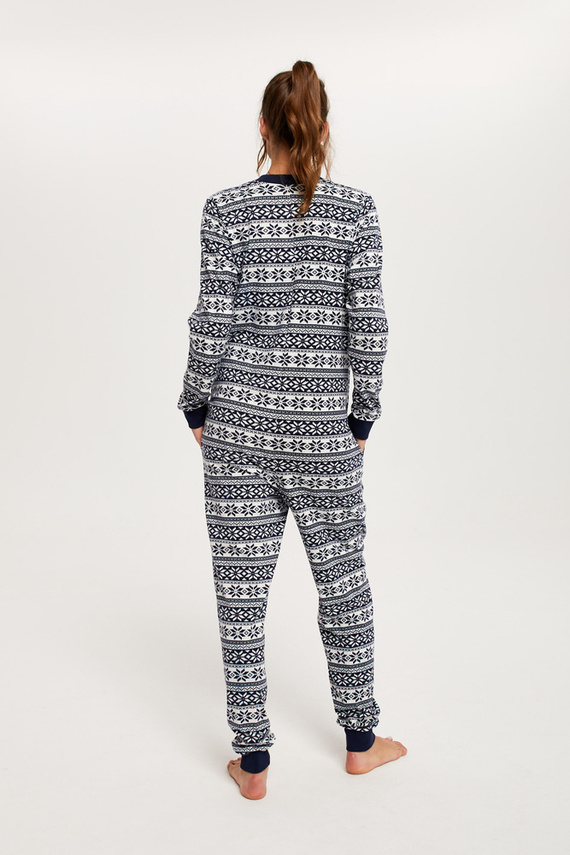 Mono Alaska Mujer Moda Italiana - azul marino