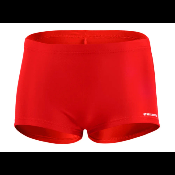 Sesto Senso DS01 Bañador corto deportivo para mujer de secado rápido rojo