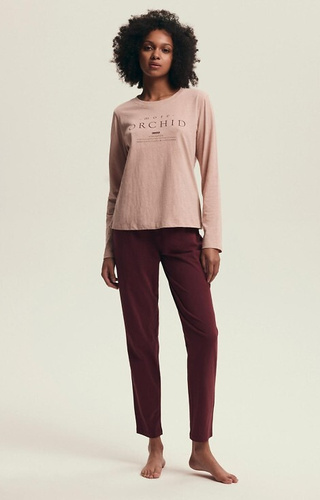 43733 Dorla Henderson orquídea pijama de las mujeres - algodón, longitud. mangas y pantalones