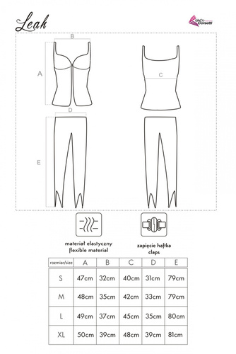 Leah LC 90052 LivCo Corsetti Moda Pijamas Mujer