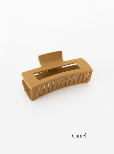 Elegante pinza para el pelo W26 Sensis - 10 cm - camel