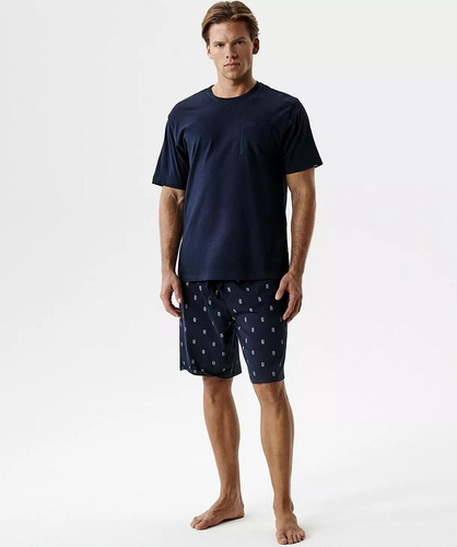Pijama hombre Atlantic NMP-402 algodón 100% corto cómodo verano