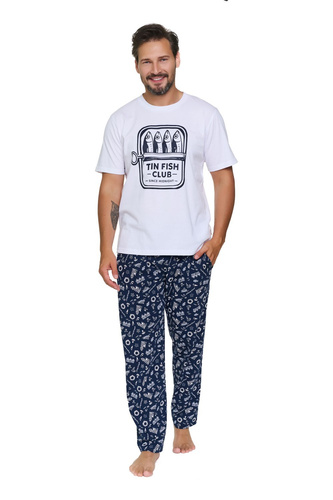 Pijama para hombre Doctor Nap 7554 Sunny Coast algodón pantalones largos
