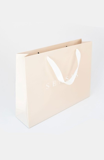 Bolsa de regalo Sensis - papel, mediana W26 (40×10×30 cm)