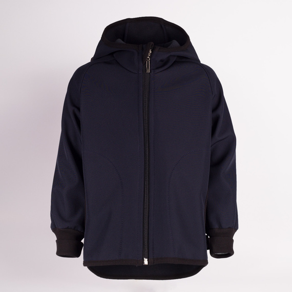 229004 Nicol Chaqueta softshell para niño con forro polar, capucha y reflectante - azul marino