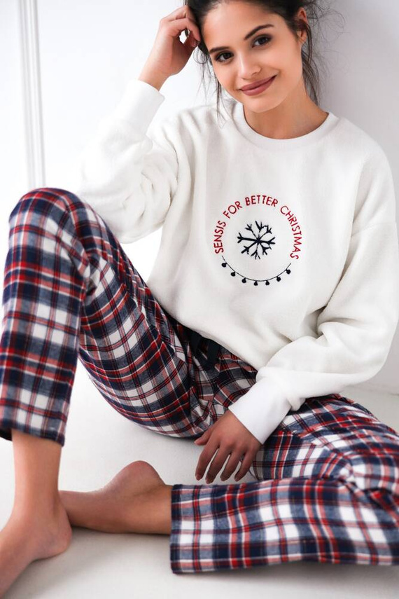 Better Pijama de mujer Sensis - crema