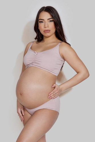 Mama panty figi ciążowe Mitex pink