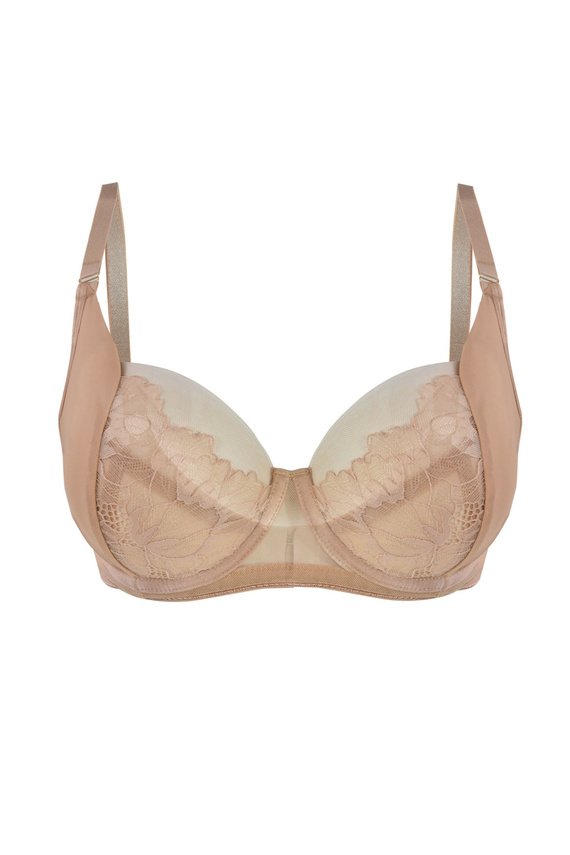 Mediolano Selena Soft 19265 Sujetador soft de encaje beige