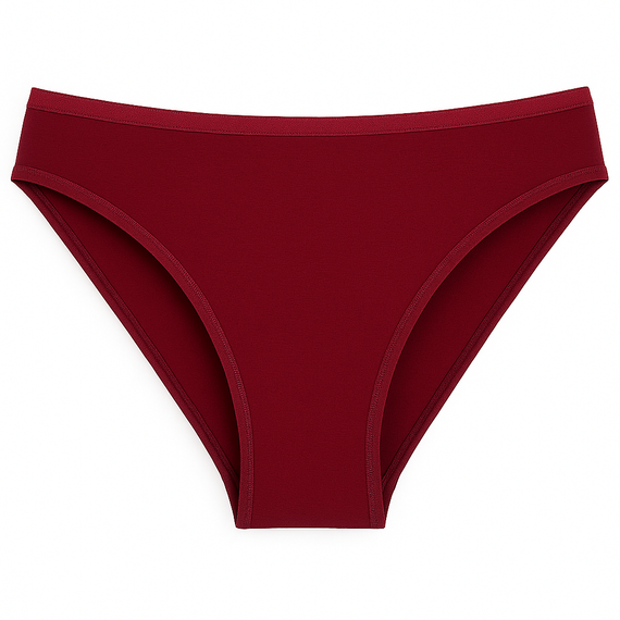 004 Limited Braga de mujer De Lafense - clásica, tiro bajo, viscosa - burdeos