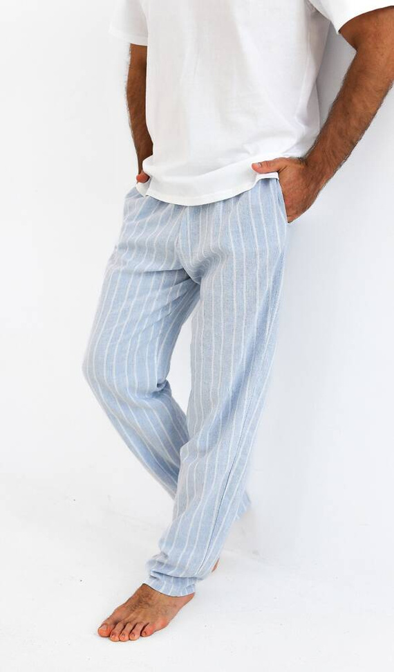 Pijama de hombre David Sensis - perla