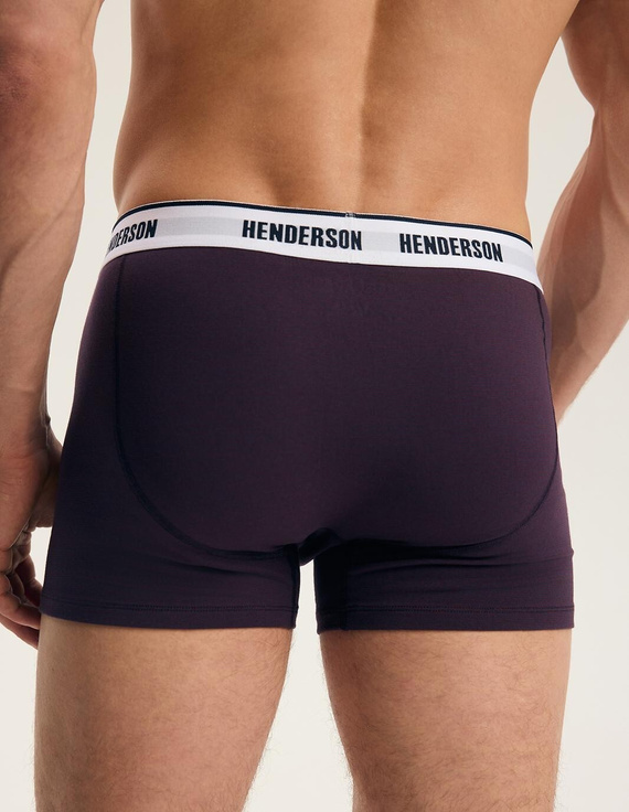 Bóxer para hombre Henderson 45476 Free 2 unidades de algodón con cinturilla ancha y logo