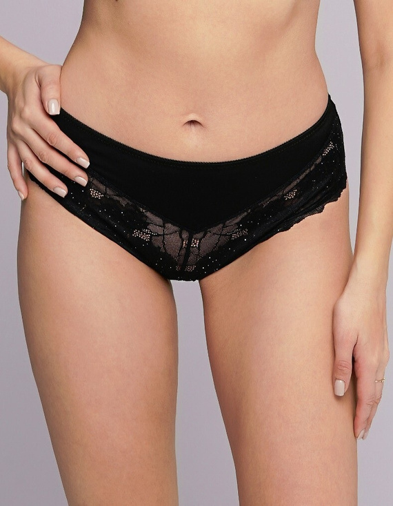 Braguitas de mujer Ava 2253 - Braguitas clásicas de encaje con brocado y microfibra suave | Comodidad + elegancia para llevar a diario