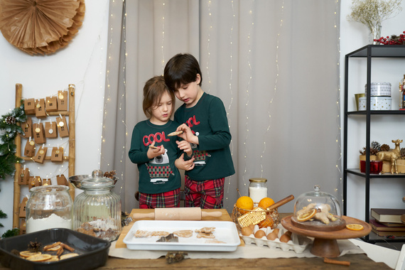 Pijama para niños Tess Italian Fashion - verde/estampado