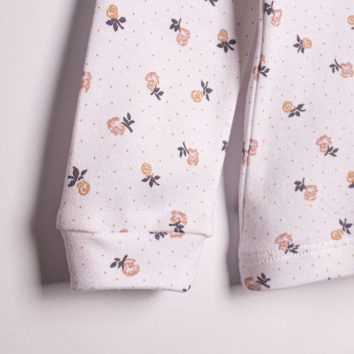 Nicol 220036 pijama niña 100% algodón suave cómoda flores