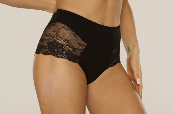 530 Iness Slip de tiro alto De lafense - negro