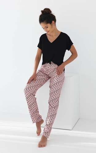 Pijama de mujer Ambar Sensis - negro