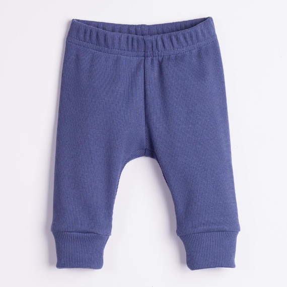 228020 Nicol FARMA Pantalones para bebé azul con rayas elásticos