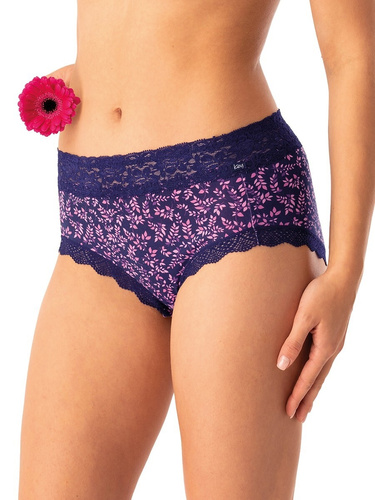 Braga de mujer Key LPC 547 rosa marino - algodón, cómoda, lote de 2 piezas