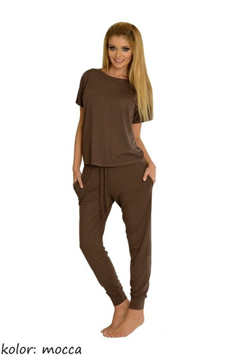 524 Paula Pijama De Mujer De Lafense - mocca