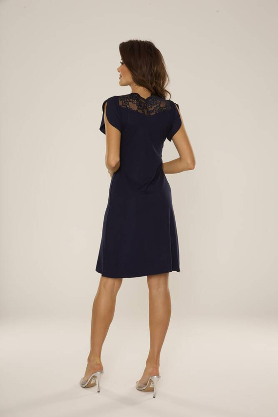 754 Camisón Lilian De Lafense- azul marino