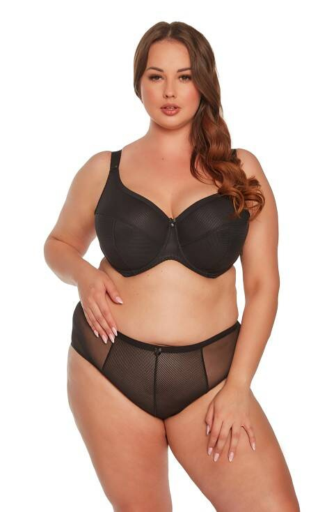 BSM 1058 Sonia Gaia maxi sujetador semiacolchado - negro