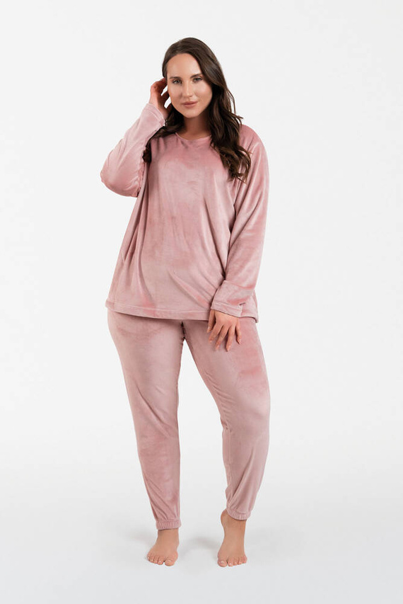 Conjunto Akara Ladies Italian Fashion - rosa empolvado