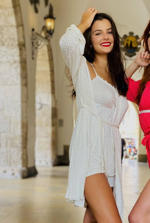 915 Pijama de mujer Dots Forex - crudo