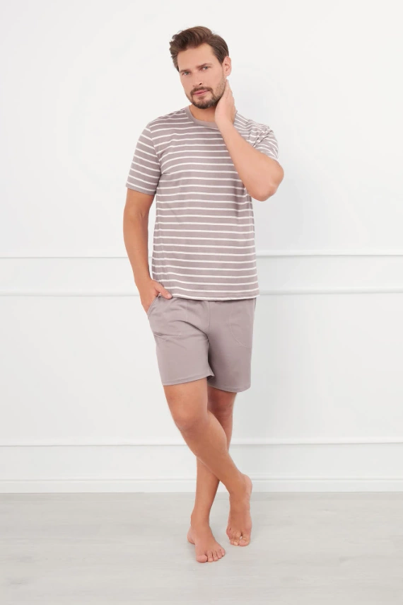 Pijama de hombre Bert Moda Italiana - cappuccino