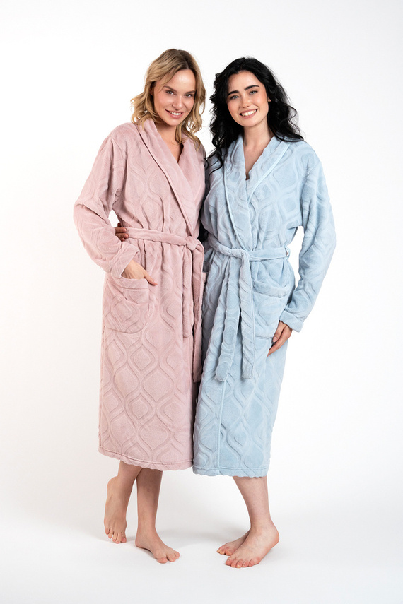 Morena Albornoz polar de mujer Іtalian Fashion - rosa empolvado