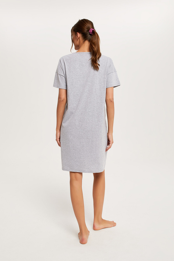 Dracena camisón manga corta Moda Italiana - melange